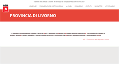 Desktop Screenshot of fillealivorno.it